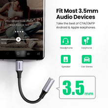 UGREEN USB-C to 3.5mm Audio Adapter