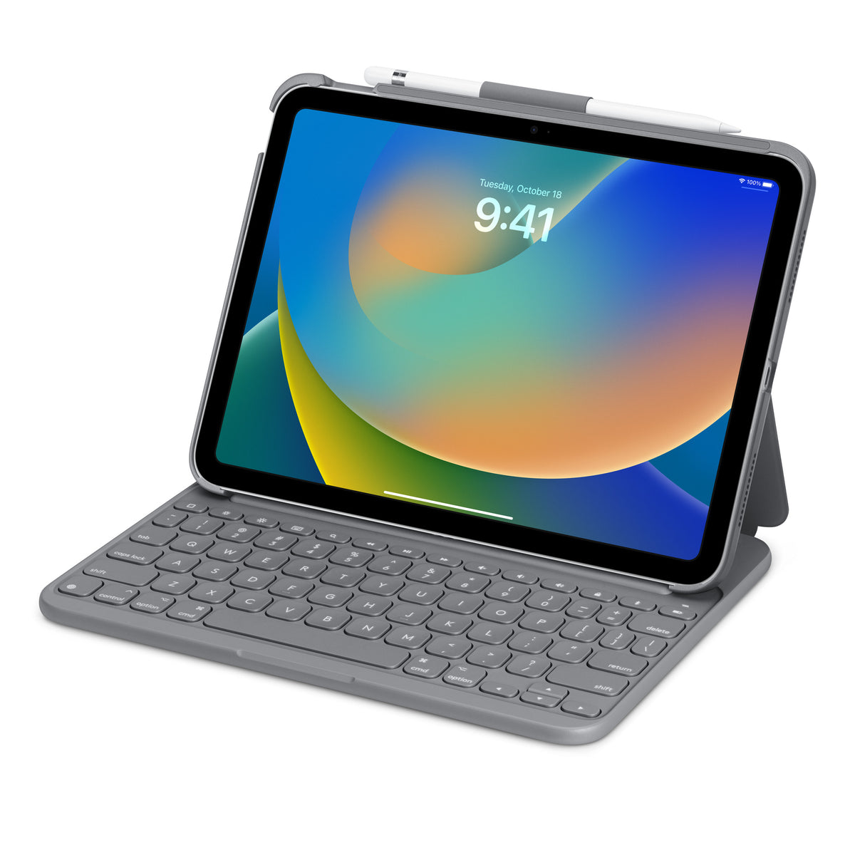 Logitech Slim Folio Keyboard for iPad (10th generation) – Academic by ...