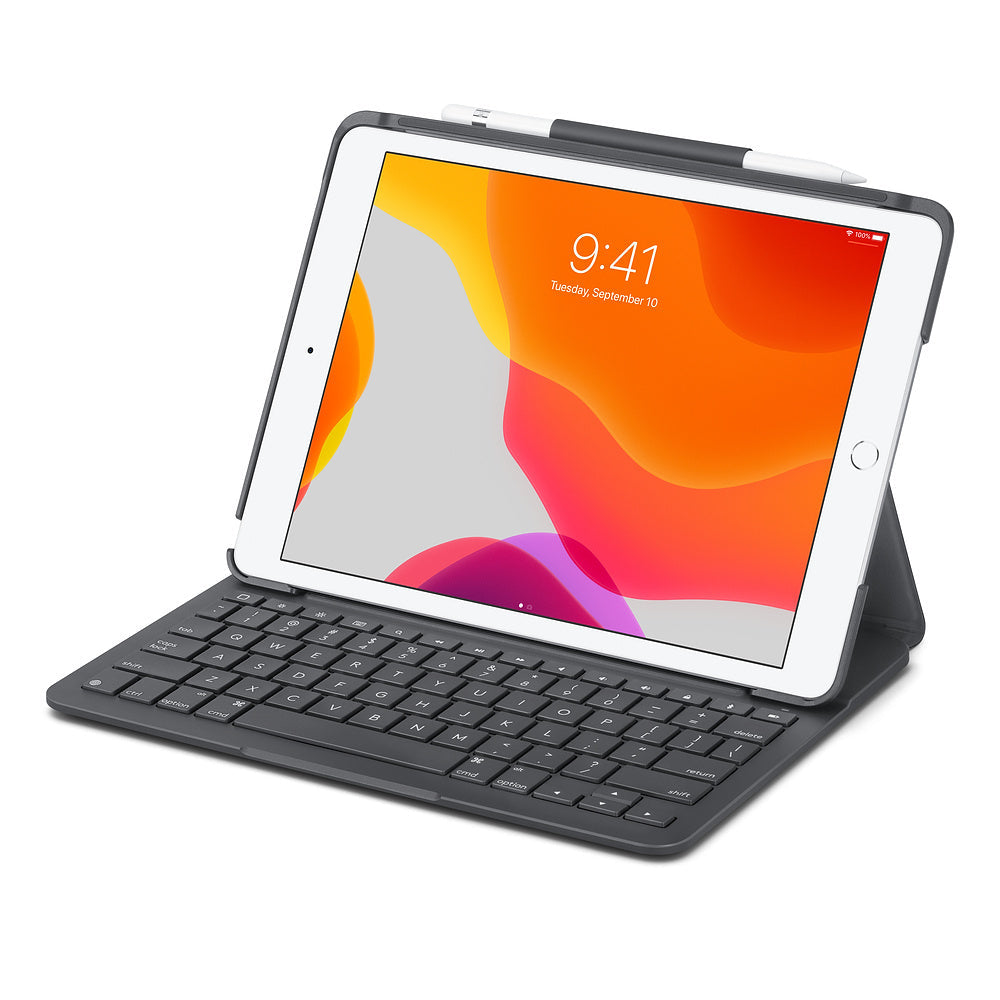 Logitech Slim Folio Keyboard Case with Bluetooth for iPad