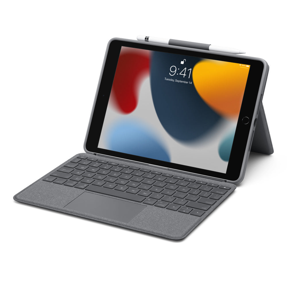 Logitech Combo Touch Keyboard Case with Trackpad for iPad (9th